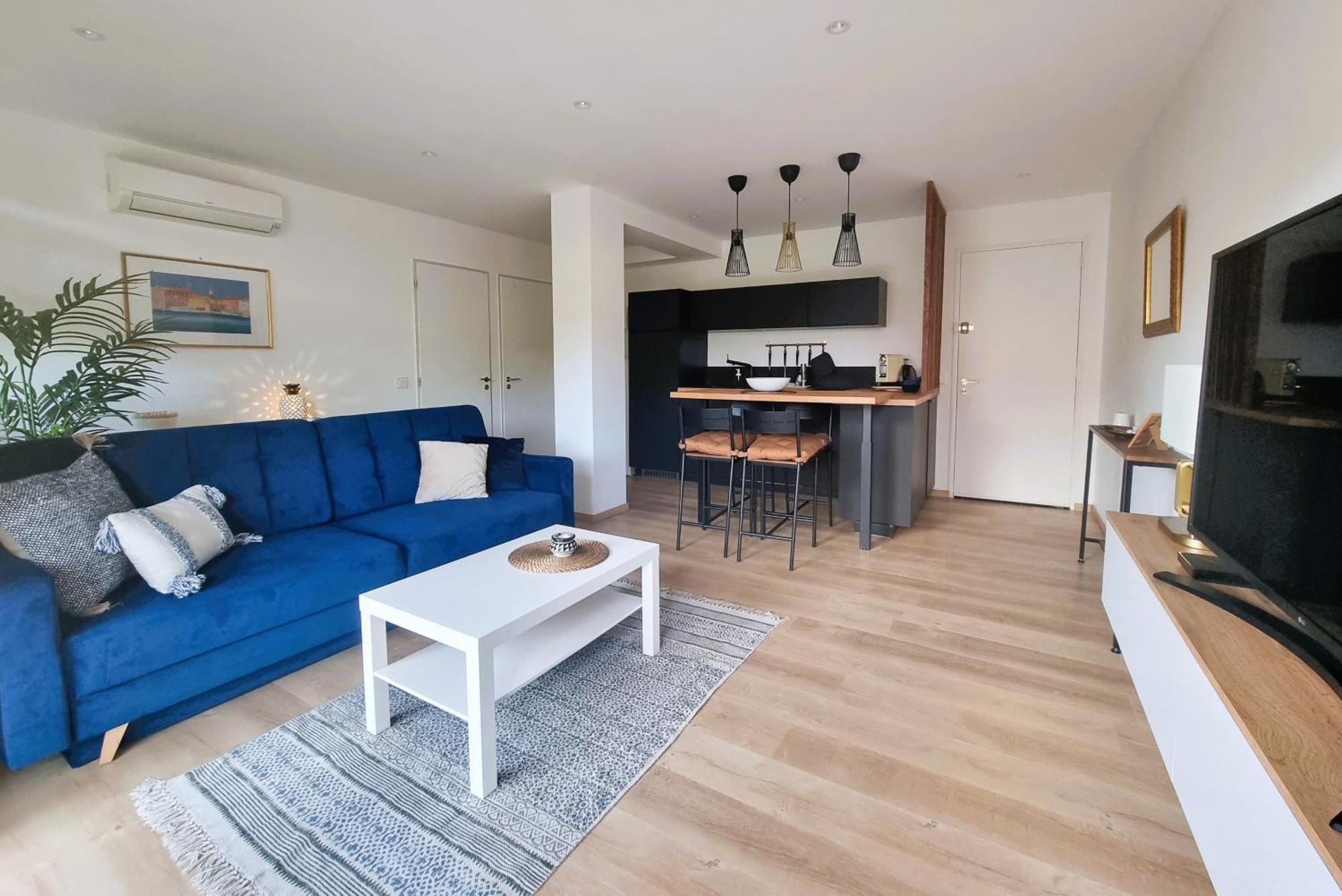 Superbe Appartement Terrasse Et Parking Prive 圣特罗佩 外观 照片